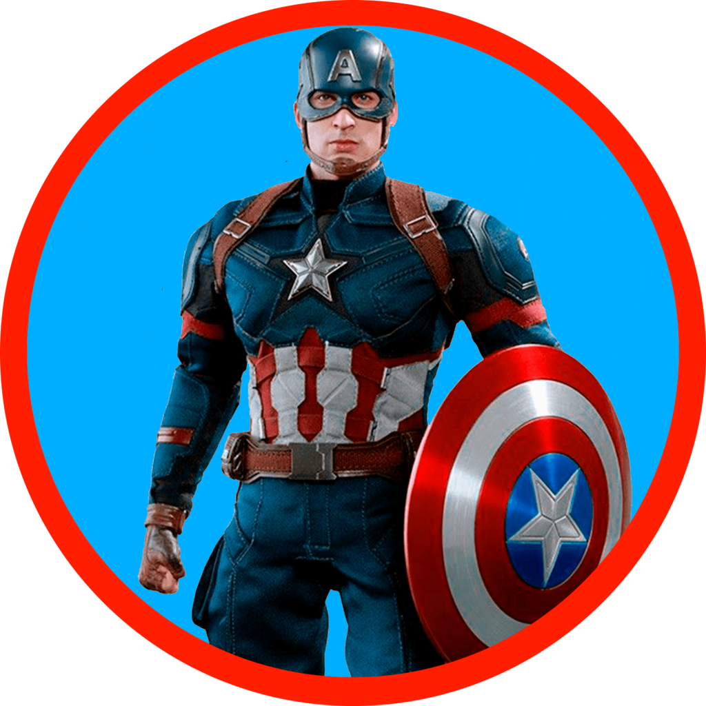 Sticker Capitán América Capitão América Captain America png