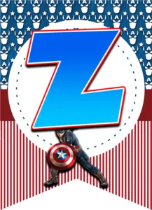 abecedario: z alphabet z: alfabeto "Capitán América" Capitão América Captain America