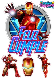 cake-topper-Iron-Man-Gratis PARA IMPRIMIR