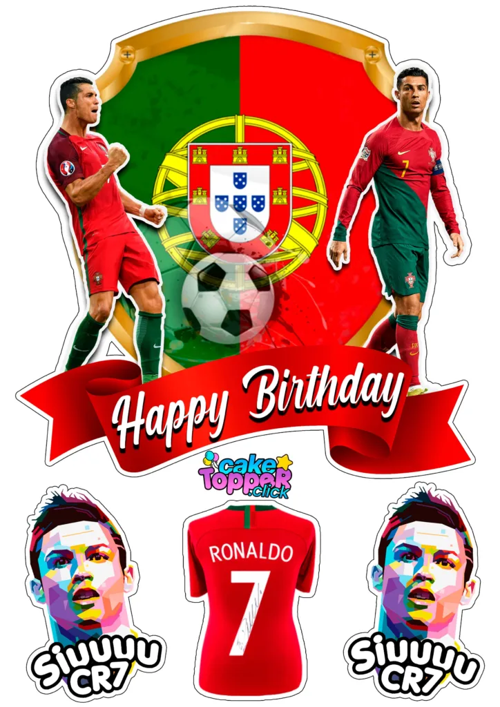 cristiano-ronaldo-Cake-topper-Happy-Birthday