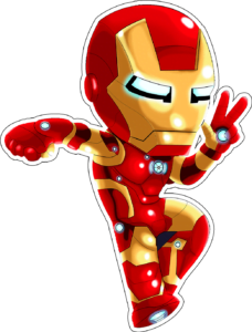 iron man cute png