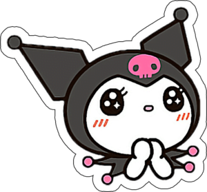 kuromi sticker