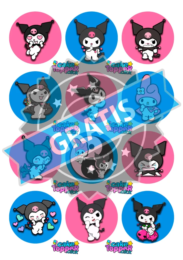 kuromi-y-melody_Hello-Kitty-Sticker-Adesivo-ideas