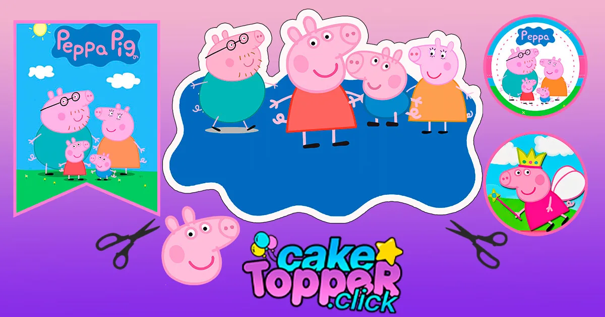 Ideas para fiesta de Peppa Pig  Peppa pig cumpleaños decoracion, Decoración  de peppa, Fiesta de cumpleaños de peppa pig