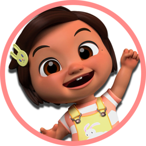 Baby nina Cocomelon Girl STICKER