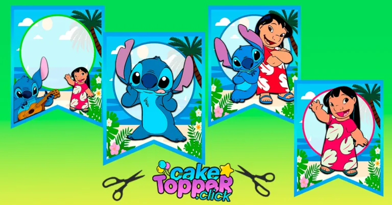 Banderin_Flâmulas_Pennants-Lilo-Stitch-free-post