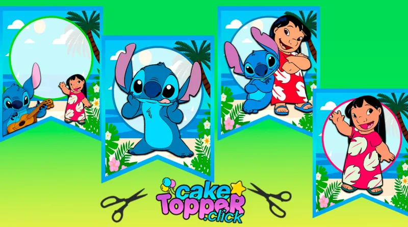 Banderin_Flâmulas_Pennants-Lilo-Stitch-free-post