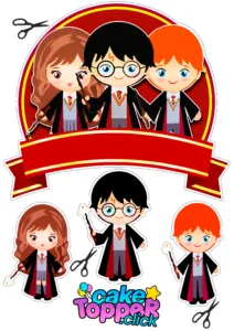 Cake-topper-Harry-Potter