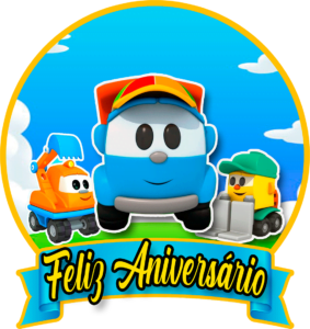 Feliz Aniversário Léo o caminhão