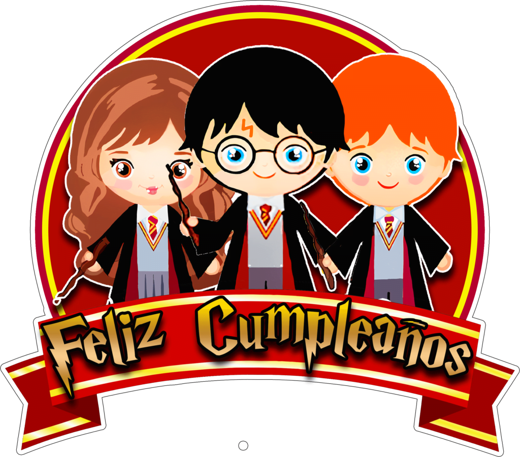 Feliz Cumpleaños Harry Potter topper