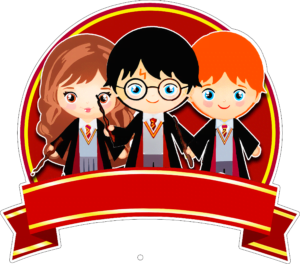 Harry Potter Cake topper png