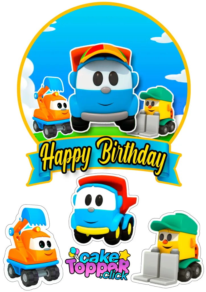 Leo-the-truck-Happy-Birthday-Cake-topper