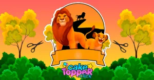 Topo de bolo O Rei Leão | Lion king cakes, Lion king party, Lion king birthday