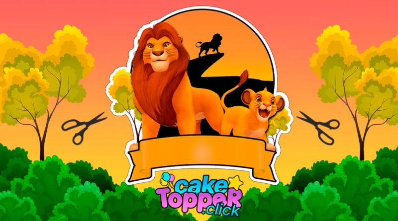 Topo de bolo O Rei Leão | Lion king cakes, Lion king party, Lion king birthday