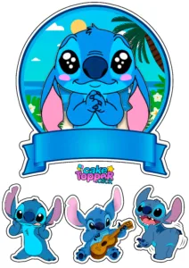 Stitch-Cake-toppers-Free-para-imprimir