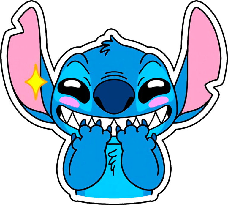 Stitch smile PNG