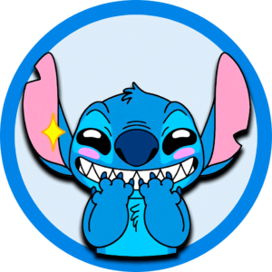 Stitch smile cute stickers stitch