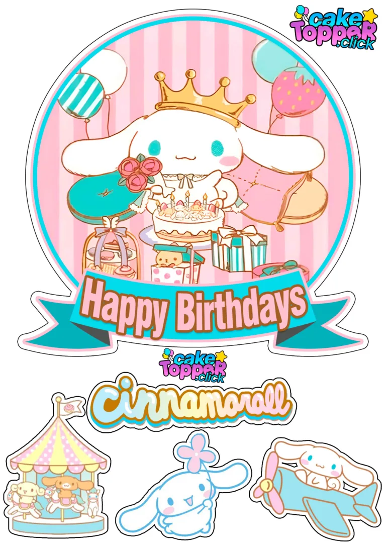 Cinnamoroll-Cake-toppers-happy-birthdays