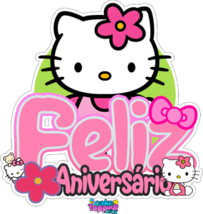 Feliz Aniversário Hello Kitty Kits PNG