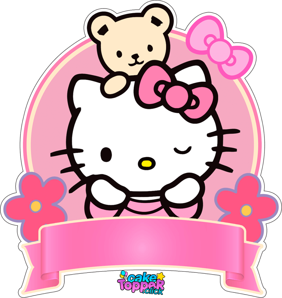 Hello Kitty Cake Topper PNG Transparent Kits Hello Kitty