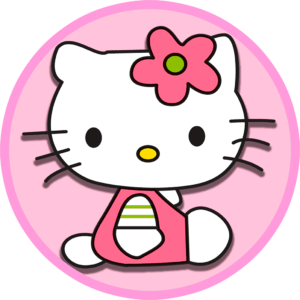 Kits Hello Kitty print PNG