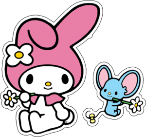 Melody and mouse blue