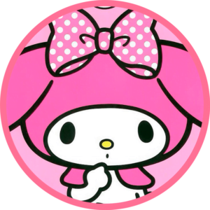 Sticker Sanrio My Melody Transparent