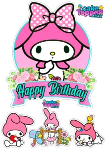 Sanrio-My-Melody-Cake-Toppers-Happy-Birthday