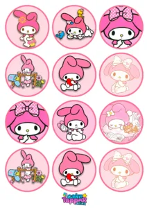 Sanrio-My-Melody-Stickers Whatsapp