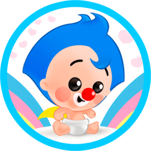 Baby plim plim Stickers redondo png Transparent