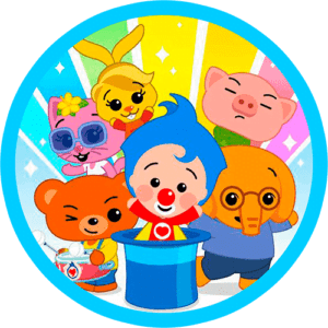 Plim plim friends Stickers redondo png Transparent hd