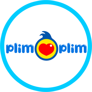 Plimplim logo Stickers redondo png Transparent