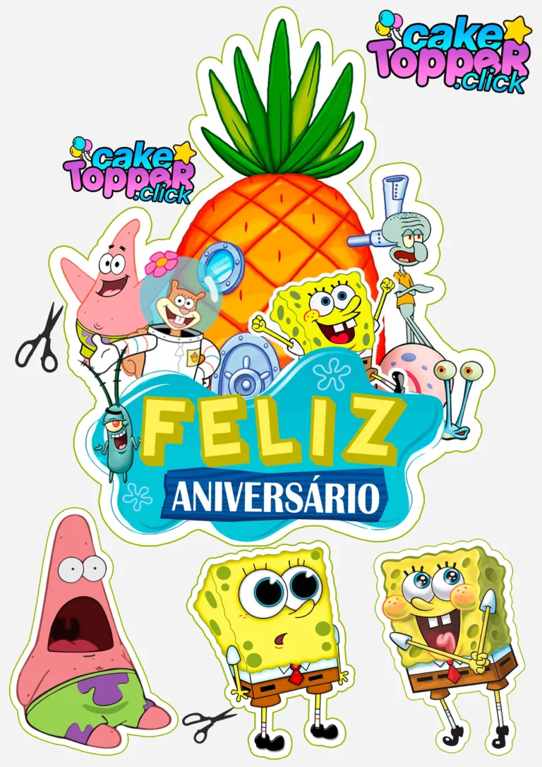 bob-esponja-topo-de-bolo-aniversário