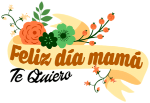 Feliz día mamá te quiero png ideas para imprimir Toppers Día de las Madres