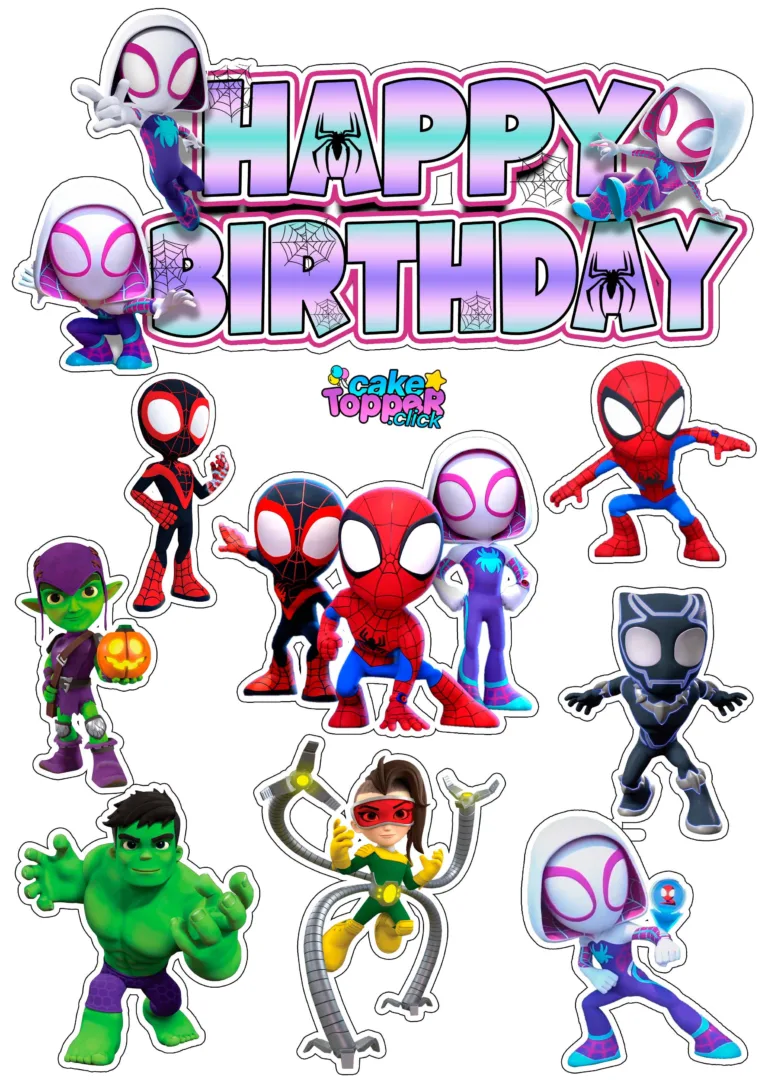 Spidey-and-his-amazing-friends-cake-topper