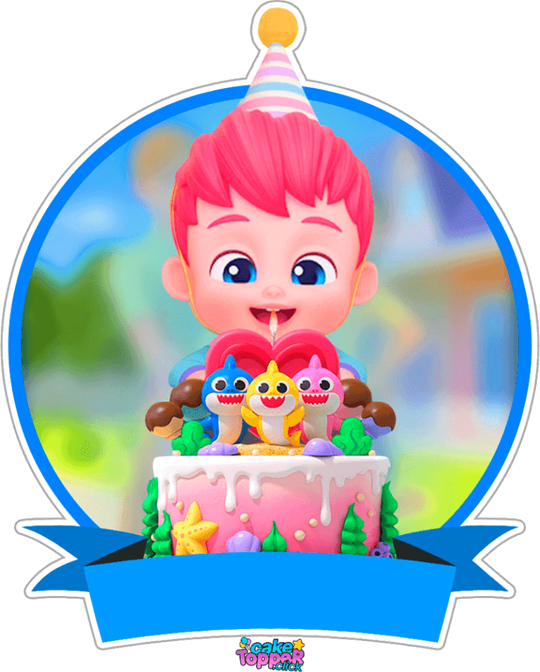 bebefinn cake topper PNG