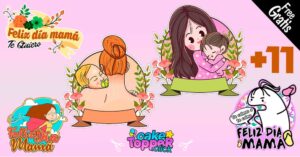 Toppers Día de las Madres