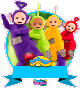 teletubbie cake toppers PNG