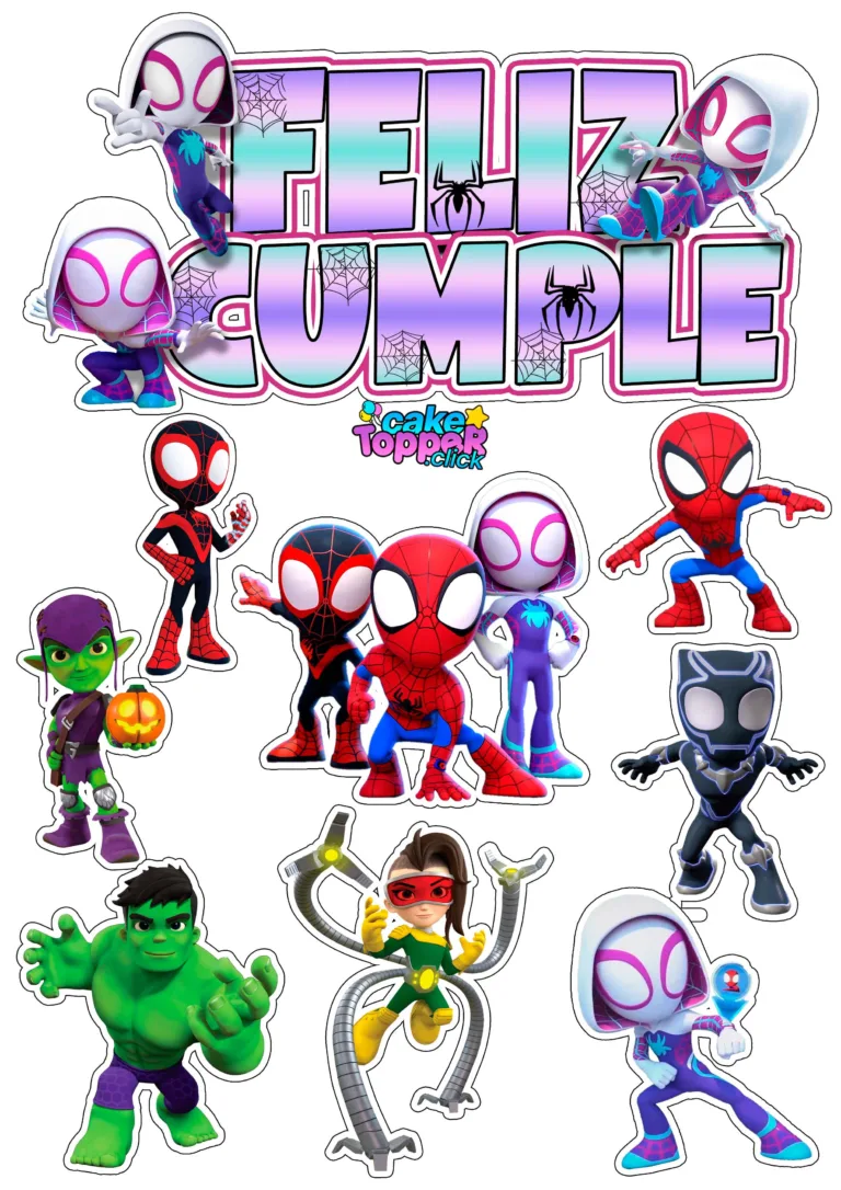 topper-spidey-para-imprimir-gwen-fantasma