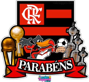 PARABÉNS club de regatas de flamengo PNG transparent