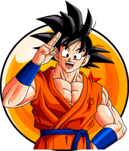 goku pelo negro cup 3 cupcake dragon ball png