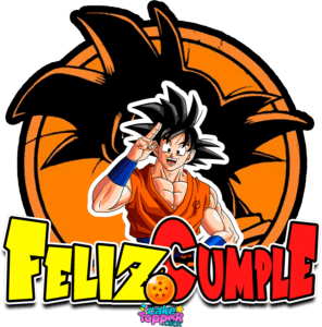 Toppers Dragon Ball Z para imprimir