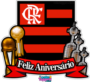 topper flamengo png