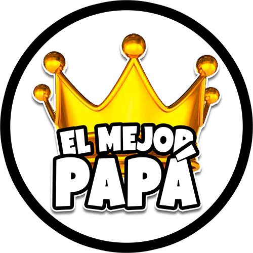 el mejor papá, imagen de corona de rey sticker ideas para imprimir pegatinas circular