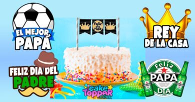 dia del padre topper cake father day topo dia do Pai