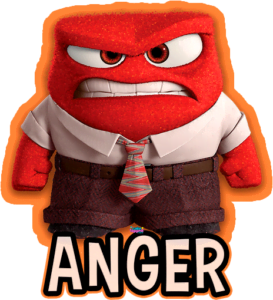 ANGER INSIDE OUT2 PNG TRANSPARENT CUPCAKES