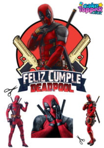 DeadPool-caketopper-feliz-cumple-para-imprimir-A4