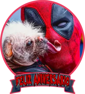 feliz aniversario dogpool png