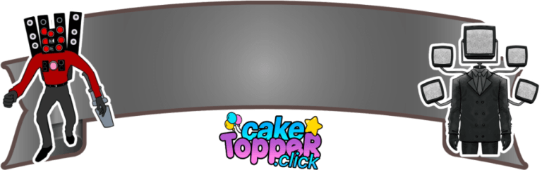 cameraman cake topper printable topo de bolo cameraman youtube