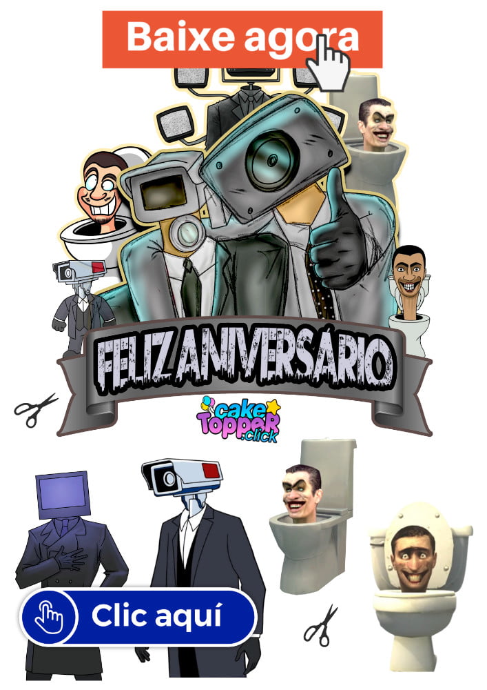 topo-de-bolo-Titan-Cameraman-Skibidi-Toilet-imprimir-feliz-aniversario